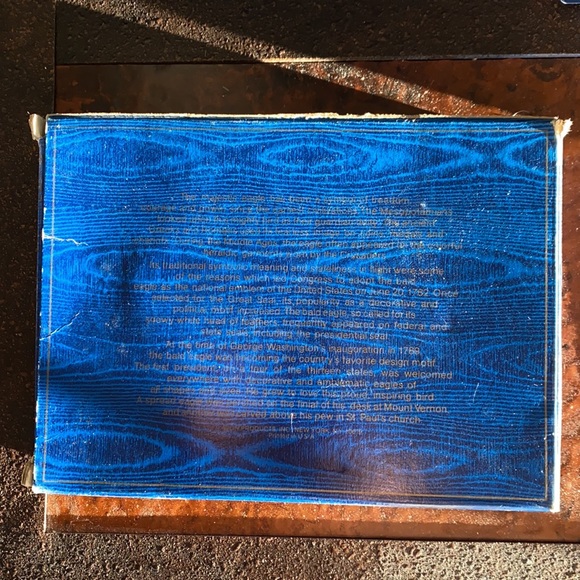 Avon Commemorative United States of America Bicentennial Glass Dish IOB - Picture 9 of 10